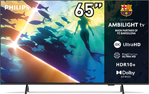 AMBILIGHT TV SMART 4K 65PUS8010