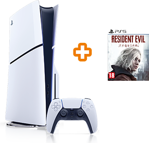 PS5 SLIM DISC + RESIDENT EVIL REQUIEM
