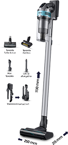 SCOPA SENZA FILI JET 75 VS20B75AGR1