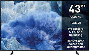 SMART TV 4K QLED QE43Q8FA