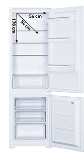 FRIGORIFERO COMBINATO DA INCASSO BME34SL2EB0