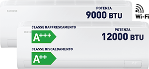 CONDIZIONATORE DUALSPLIT 40LUZON9+12