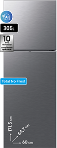 Frigorifero Doppia Porta EcoFlex® AI RT31CG5624S9