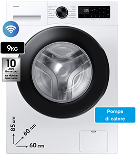 Asciugatrice Crystal EcoDry DV90DG52A0AE