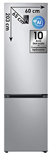 FRIGORIFERO COMBINATO RB38C674CSA