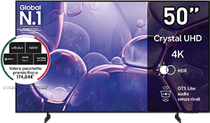SMART TV 4K LED UE50U8000