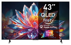 SMART TV 4K QLED 43T6C