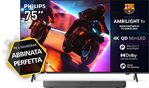 AMBILIGHT 4K QD- MiniLED 75MLED920