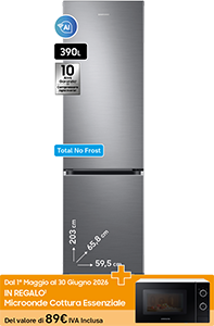 Frigorifero Combinato EcoFlex® AI RB38C705CSR