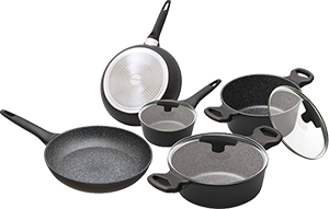 BATTERIA 8 PEZZI MOON STONE PLUS