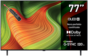 SMART TV 4K OLED AI 77B56