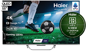 HAIER SMART TV H55S80FUX SERIE S80