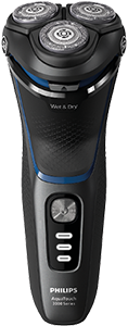 RASOIO WET & DRY SERIE 3000 S3344/13
