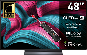 SMART TV 4K OLED EVO AI 48C55