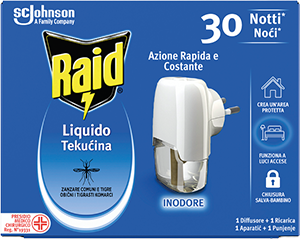 RAID LIQUIDO ELETTRICO ANTIZANZARE