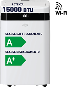 CONDIZIONATORE PORTATILE MILO INVERTER SUPERSILENT