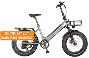 FAT E-BIKE A PEDALATA ASSISTITA TEKLIO TF5
