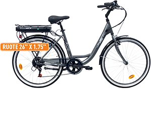 CITY E-BIKE A PEDALATA ASSISTITA TEKLIO TC1