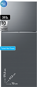 Frigorifero Doppia Porta EcoFlex® AI RT38CG6624S9