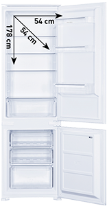 FRIGORIFERO COMBINATO DA INCASSO BME34SL2EB0