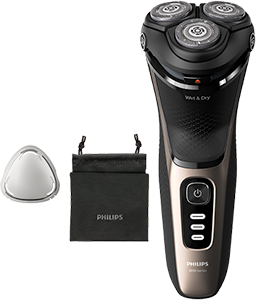 RASOIO WET & DRY SERIE 3000 S3242/12