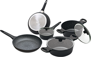 BATTERIA 8 PEZZI MOON STONE PLUS