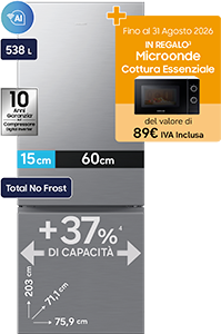 Frigorifero Combinato F1rst 75 AI RB53DG703DS9