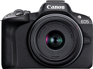 EOS R50 BK + RF-S 18-45MM F 4.5-6.3 IS STM