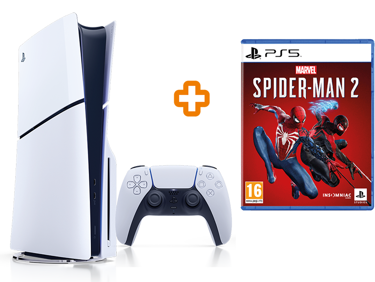 PS5 SLIM DISC + SPIDER-MAN 2