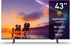 AMBILIGHT QLED SMART TV 4K 43PUS8450