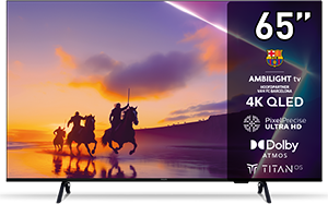 AMBILIGHT QLED SMART TV 4K 65PUS8400