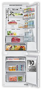 FRIGORIFERO COMBINATO BRB70F26BDS0EF