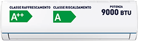 CONDIZIONATORE MONOSPLIT PANAREA 9.000