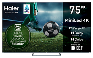 SMART TV 4K MINILED H75M80 SERIE M80