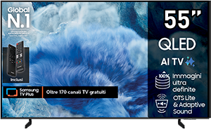 SMART TV 4K QLED QE55Q8FA