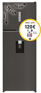 FRIGORIFERO DOPPIA PORTA WHD26472WX4E