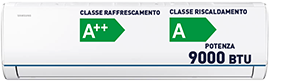 CONDIZIONATORE MONOSPLIT PANAREA 9.000