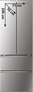 FRIGORIFERO FRENCH DOOR RF632N4BCE