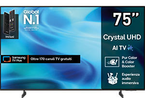 SMART TV 4K LED UE75U8000