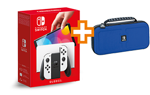 NINTENDO SWITCH OLED + CUSTODIA SWITCH
