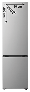FRIGORIFERO COMBINATO GBBS322APY