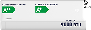 CONDIZIONATORE MONOSPLIT ALISEO 9