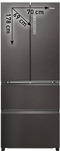 FRIGORIFERO FRENCH DOOR HFR3718ENMD
