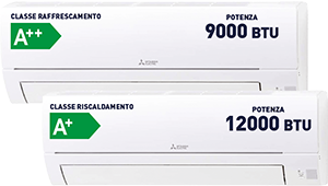CONDIZIONATORE DUALSPLIT 40HRV 25+35