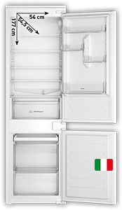 FRIGORIFERO COMBINATO DA INCASSO IGC18T112