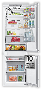 FRIGORIFERO COMBINATO DA INCASSO BRB70F26BDS0EF