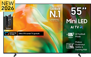 SMART TV 4K MINI LED 55M80H