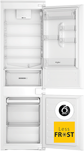 COMBINATO LESS FROST DA INCASSO WHC18D031A1
