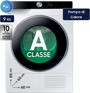 Asciugatrice Ai•Control DV90DG6845LK