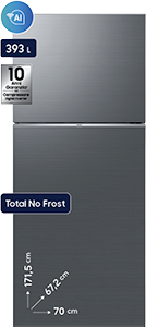 Frigorifero Doppia Porta EcoFlex® AI RT38CG6624S9